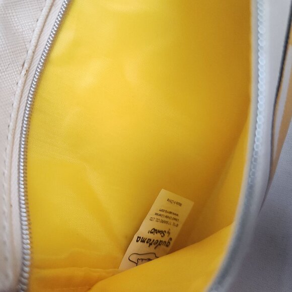 Gudetama Ipsy Zipper Pouch 8"x5" Yellow & White Egg Design Sanrio - Picture 2 of 8